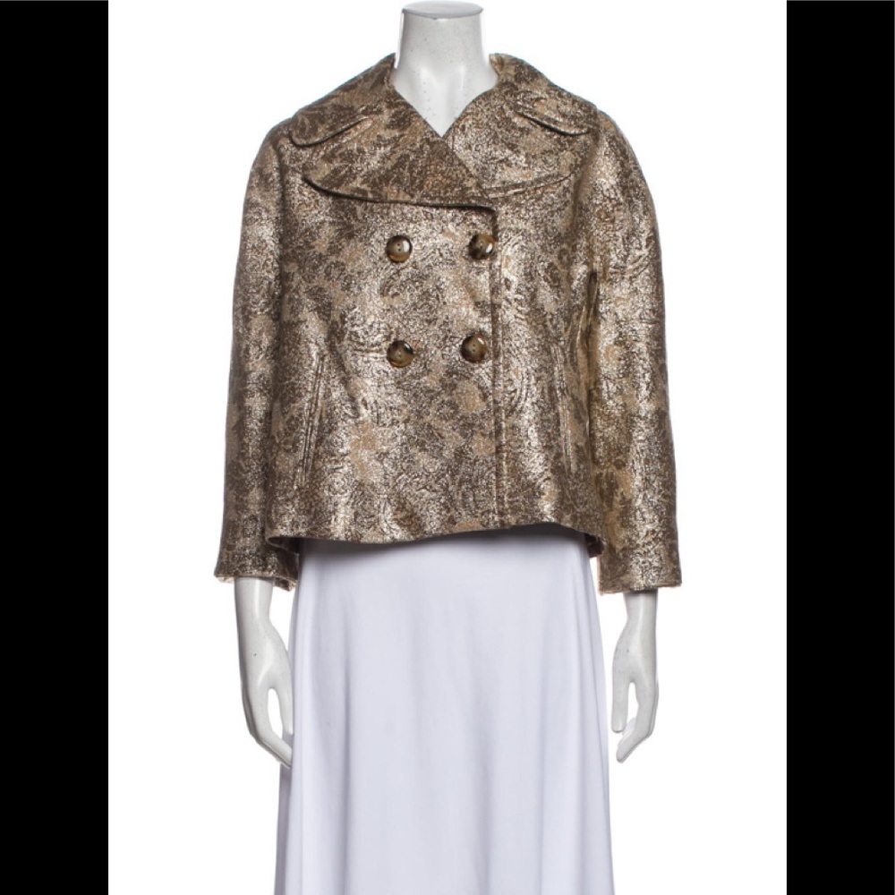 Gorgeous Dolce & Gabbana Metallic Brocade Evening Jacket